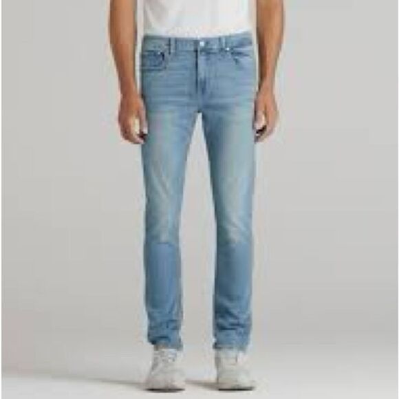 EDWIN Men’s Maddox Slim Straight Leg Jeans in Lyric Light Wash in the Size 31X32 - Picture 13 of 14